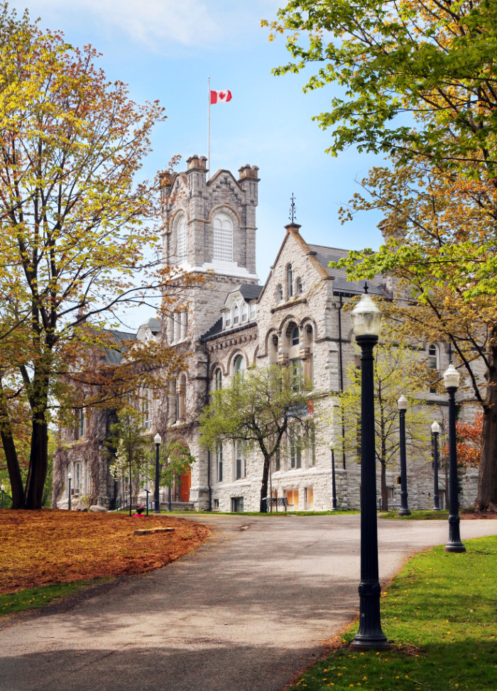 Photo of building at Queen's University campus